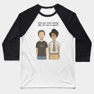 The IT Crowd - Roy and Moss - 2021 Baseball T-Shirt